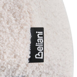 Wyld And Coco Glamnest Off-White Bouclé Square Pouffe Footstool W50 X D50 X H33Cm - thumbnail 7