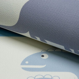 Grandeco Dinosaur Nursery Textured Wallpaper Blue - thumbnail 3