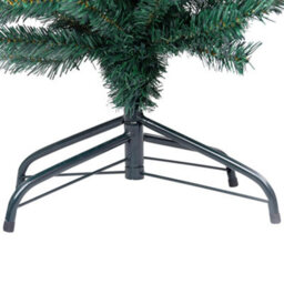 Berkfield Slim Artificial Christmas Tree With Stand Green 120 Cm Pvc - thumbnail 5