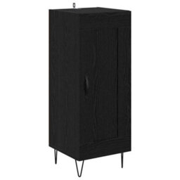 Walplus Highboard Black Oak 69.5 X 34 X 180 Cm Engineered Wood - thumbnail 6