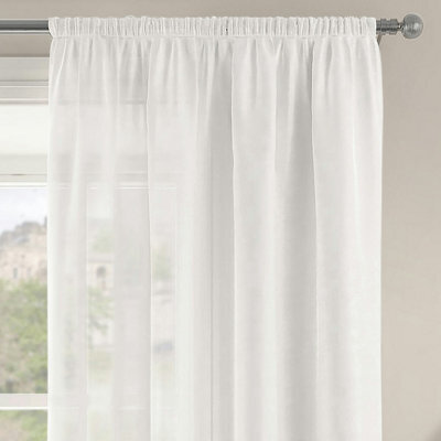 Velosso Riva Slot Top Voile Panel - White