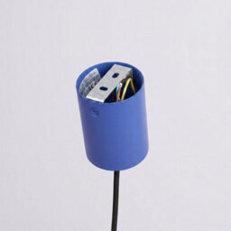 Sollux Lighting Nox Steel Ultramarine 1 Lights Modern Pendant Lamps - thumbnail 8