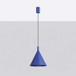 Sollux Lighting Nox Steel Ultramarine 1 Lights Modern Pendant Lamps - thumbnail 2