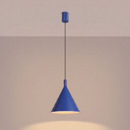 Sollux Lighting Nox Steel Ultramarine 1 Lights Modern Pendant Lamps - thumbnail 3