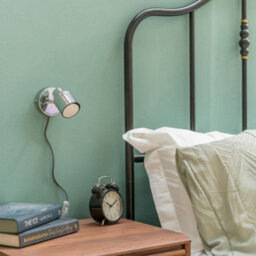 Valuelights Benton Chrome Plug In Wall Spotlight And Bulb - thumbnail 1