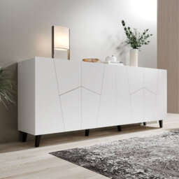 Etna Modern Chest Of Drawers For Contemporary Living Spaces White - thumbnail 2