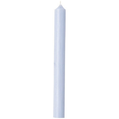 IHR Ideal Home Range Ihr Cylinder Unscented Wax Pack Of 49 Powder Blue Candle