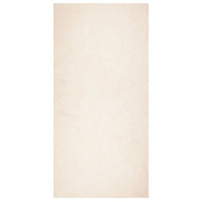 Berkfield Modern Rug Huarte Short Pile Soft And Washable Beige 100X200 Cm