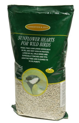 Johnston and Jeff Johnston & Jeff Sunflower Hearts 1Kg
