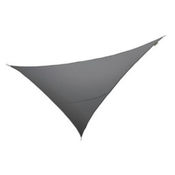 Kookaburra 6M X 4.2M Right Angle Triangle Water Resistant Charcoal Garden Patio Sun Shade Sail Canopy 96.5% Uv Block With Rope