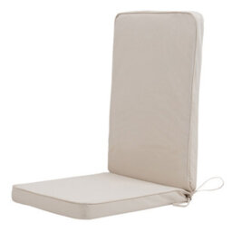 icon Outdoor High Back Seat Cushion Natural Beige - thumbnail 1