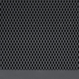Wyld And Coco Nova Steel Office Desk With Mesh Storage Doors, Black Powder-Coated Steel, W100 X D50 X H76Cm - thumbnail 8