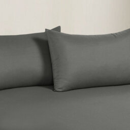 Ameha Pillowcase Pair Grey Microfiber Pillowcase-Soft Envelope Closure Pillowcase, Machine Washable Bedding Pillow Cover 50X75Cm - thumbnail 8