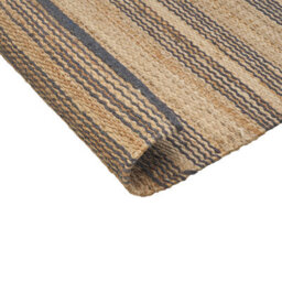 Beliani Rug Budho Beige 160 X 230 Cm Jute - thumbnail 5