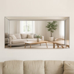 Agenzia 14 All Glass Full Length Leaner Wall Mirror 174 X 85Cm - thumbnail 3
