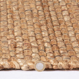 Naturelle Salford 120X170Cm Natural Chunky Jute Rug - thumbnail 6