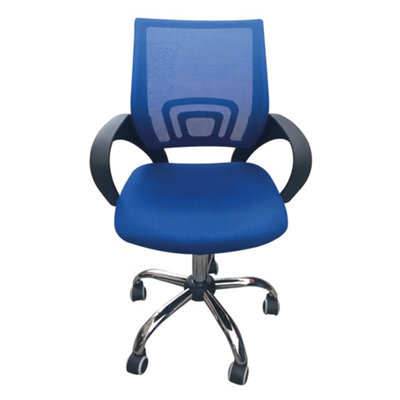 Eastner Mesh Office Chair Blue - image 1