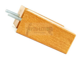 L&F 4X Replacement Furniture Legs Solid Wood 110mm High Sofas Chairs Settee Cabinets Legs M10 Tsp2055 - thumbnail 5