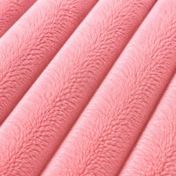 ARLinens Fluffy Fleece Blanket Ribbed For Bed Throw Blanket Reversible Multi Sizes 350Gsm (Pink, King) - thumbnail 3