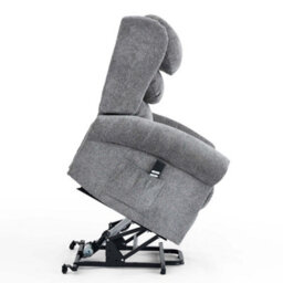 More4Homes Belvoir Grey Fabric Dual Motor Mobility Rise Recliner Chair - thumbnail 6