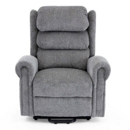 More4Homes Belvoir Grey Fabric Dual Motor Mobility Rise Recliner Chair - thumbnail 4