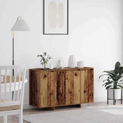 Berkfield Brown Sideboard Old Wood Wood 120 X 41 X 75 Cm Sideboard - image 1