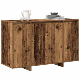 Berkfield Brown Sideboard Old Wood Wood 120 X 41 X 75 Cm Sideboard - thumbnail 3