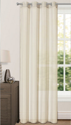 Velosso Riva Eyelet Voile Panel - Cream - image 1