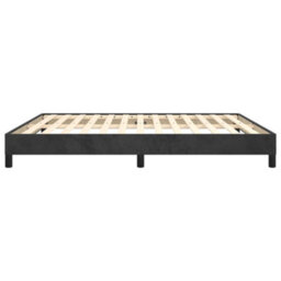 Berkfield Bed Frame Black 180X200 Cm 6Ft Super King Velvet - thumbnail 6