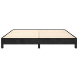 Berkfield Bed Frame Black 180X200 Cm 6Ft Super King Velvet - thumbnail 5