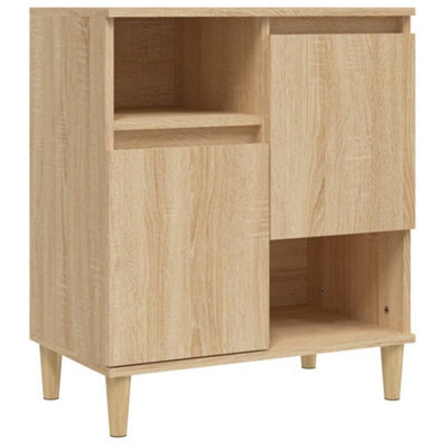 Berkfield Elegant Sideboard Sonoma Oak 60X35X70 Cm Engineered Wood - image 1