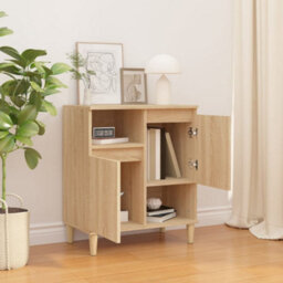 Berkfield Elegant Sideboard Sonoma Oak 60X35X70 Cm Engineered Wood - thumbnail 3