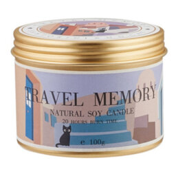 Living And Home Long-Lasting Black Cedar Juniper Scented Soy Wax Candle In Travel-Ready Aluminum Tin With Lead-Free Cotton Wick