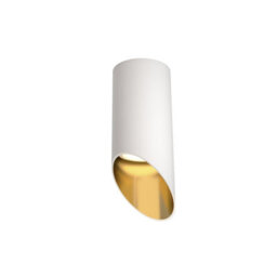 Luminosa Lighting Luminosa Maytoni Lipari Surface Mounted Downlight White, Gold, 15Cm Gu10 - thumbnail 2