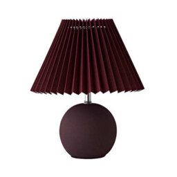 Valuelights Beattie Burgundy Origami Table Lamp - thumbnail 6