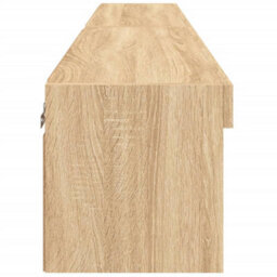 Berkfield Tv Cabinets With Led Lights 2 Pcs Sonoma Oak 80X30X30 Cm - thumbnail 9