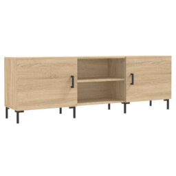 Berkfield Tv Cabinet Sonoma Oak 150X30X50 Cm Engineered Wood - thumbnail 2