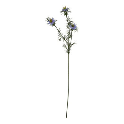 Hill Interiors The Natural Garden Collection Love In A Mist Nigella Artificial Flower Purple (68Cm X 9Cm X 9Cm) - image 1