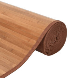 Berkfield Rug Rectangular Natural80X200 Cm Bamboo - thumbnail 4