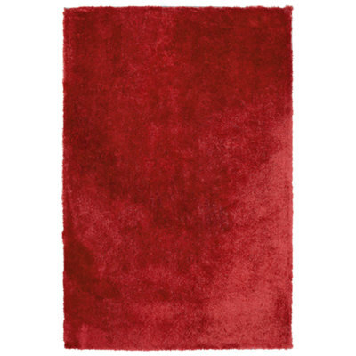 Beliani Shaggygy Rug Evren Red 160 X 230 Cm - image 1