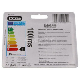 Electrupart Compatible Spare Part - 15W Fridge Lamp Ses/e14 240V - Frg4581 - thumbnail 5