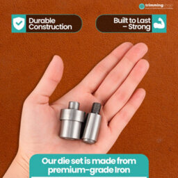 Neel Blue 3mm Eyelets Grommets Fixing Dies Set For Green Machine Hand Press, Eyelets Fixing Tool - thumbnail 4