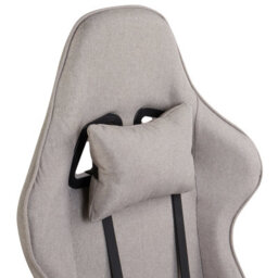 Beliani Modern Gaming Chair Warrior Taupe - thumbnail 7