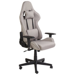 Beliani Modern Gaming Chair Warrior Taupe
