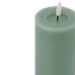 Luxe  Collection  Melt  Effect  3X6  Sage  Led  Wax  Candle - thumbnail 4