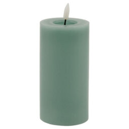 Luxe  Collection  Melt  Effect  3X6  Sage  Led  Wax  Candle - thumbnail 1