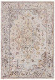 Traditional Persian Bordered Abstract Floral Easy To Clean Rug For Dining Room-160Cm X 230Cm - thumbnail 7