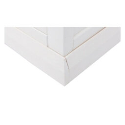 Cabinet Bits Cosenza Off White 1 Drawer Tv Cabinet Chrome Cup Handle - thumbnail 6