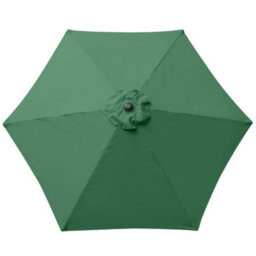 VRUC Replacement Parasol Fabric Umbrella Canopy Cover For 2.5M 6 Arm Parasols Green - thumbnail 2