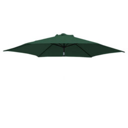 VRUC Replacement Parasol Fabric Umbrella Canopy Cover For 2.5M 6 Arm Parasols Green - thumbnail 1